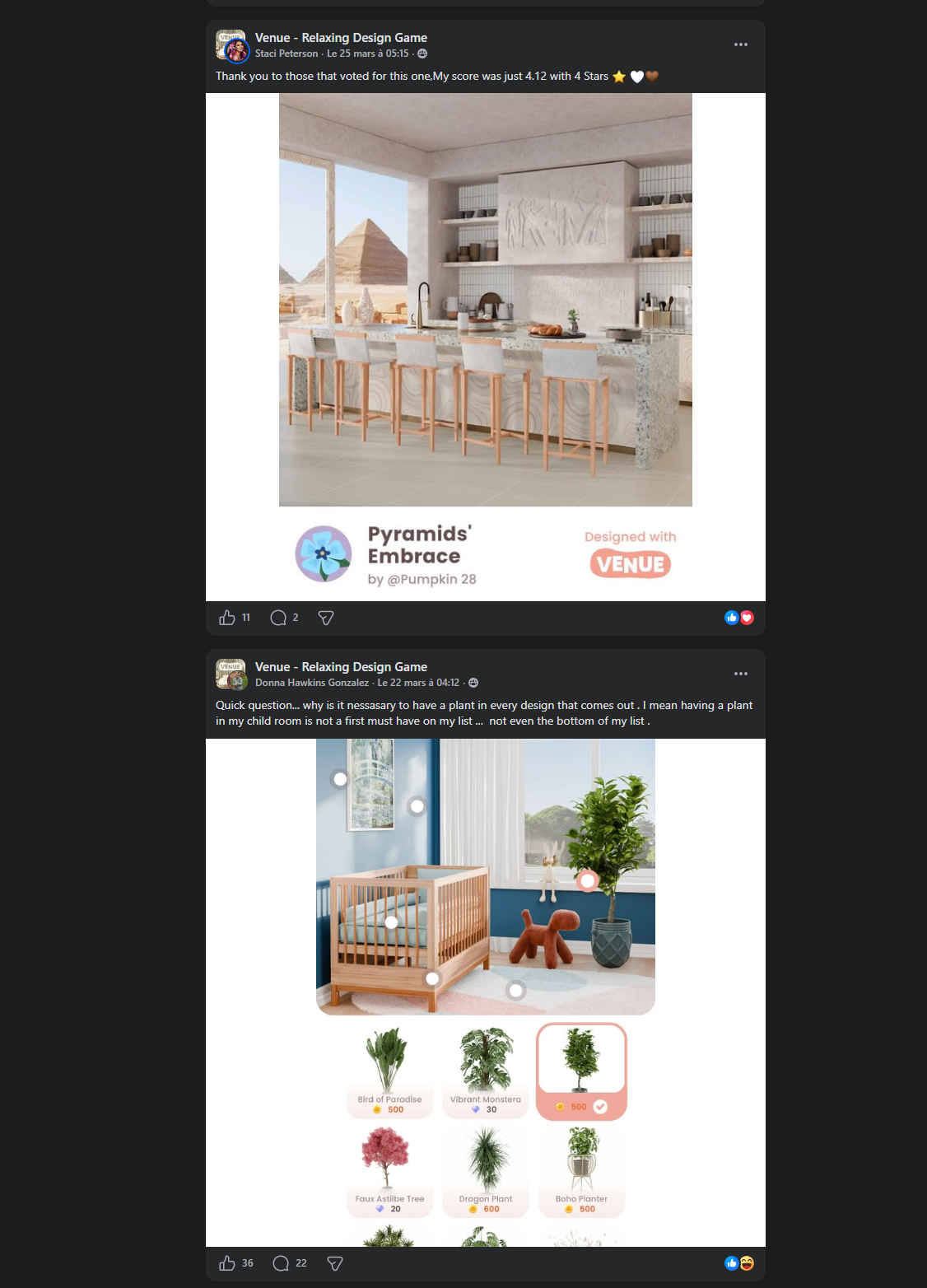 Venue Facebook community group